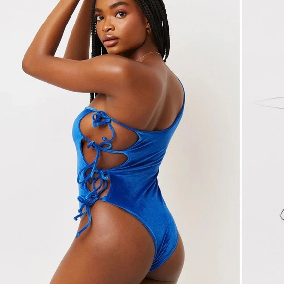 Honey Velvet Cheeky One Piece Swimsuit - Picture 1 of 5